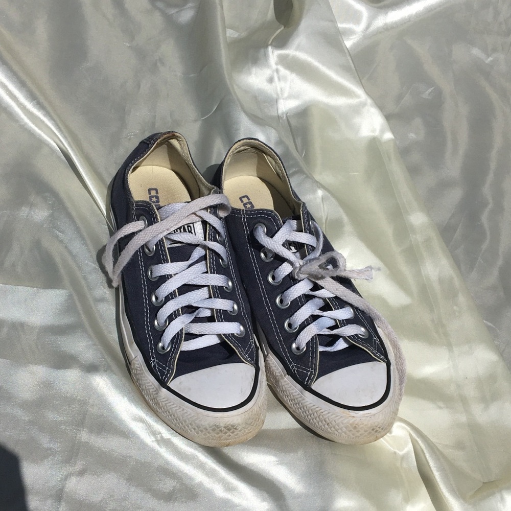 converse all star low navy